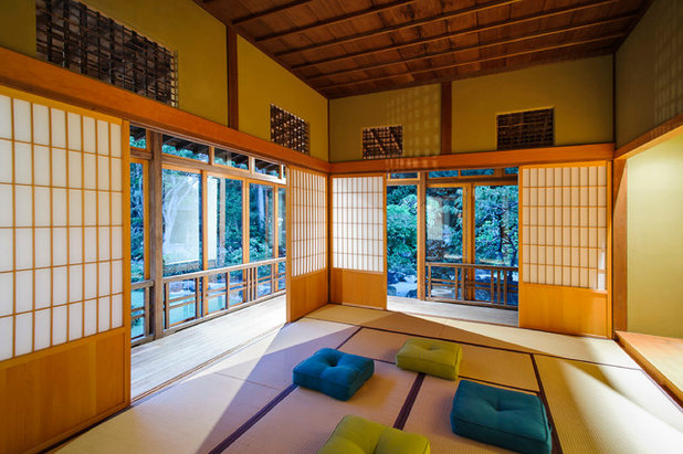 Asian Sunroom by Dennis Mayer - Photographer