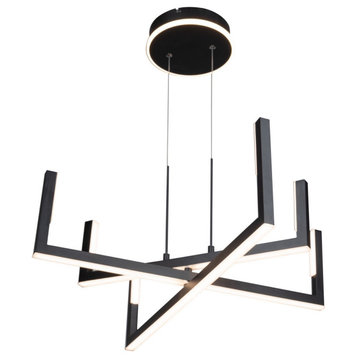 Silicon Valley LED Chandelier in Black