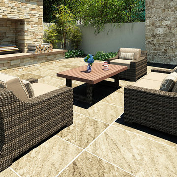 4 Piece Bayside Sofa Set by Forever Patio