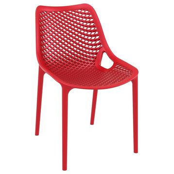 Compamia Air Dining Side Chair, Set of 2, Red