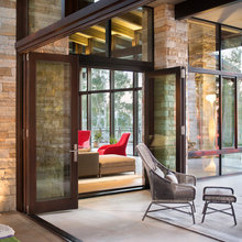 Glass doors