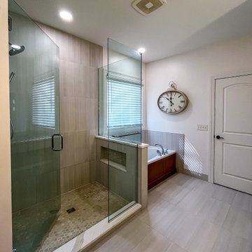 Primary Bath Remodel with Walk-in Closet System