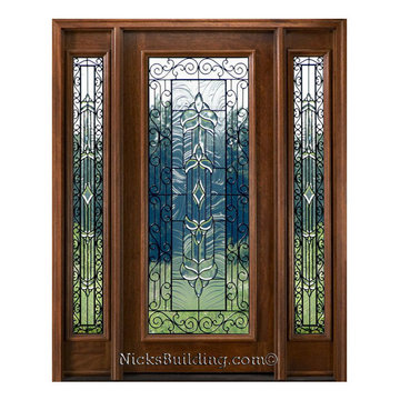 One Door Two Sidelights