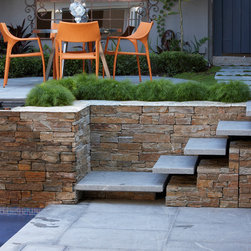 Paddington  Scenic Blue Design - Landscaping Stones and Pavers