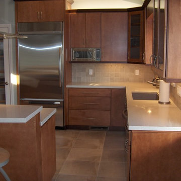 Brian's Lake County Project - Fieldstone Cabinetry