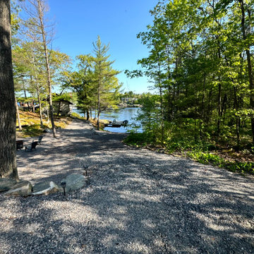 Cottage Garage with loft in the Muskoka Lakes Region