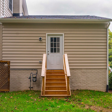 Warm and Functional Oakton Garage Addition