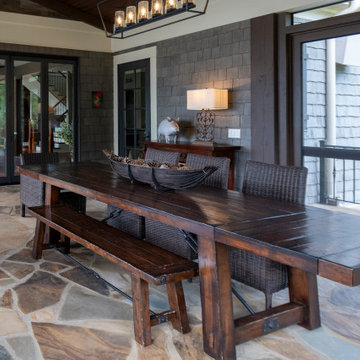 Lake Oconee Outdoor Grill Area
