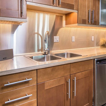 Downtown Loft Transformation Unites Industrial and Organic Elements