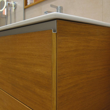 Klein, aber fein - Detail Waschtischunterschrnk