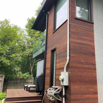 Siding Restoration & Staining (Beechwood)