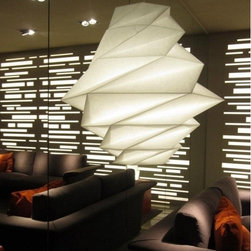 Fukurou Pendant Lamp by The Artemide Issey Mikake - Pendant Lighting