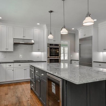 Custom Built New England Colonial Style Home