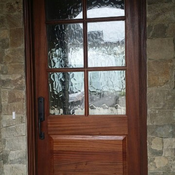 Single Segment Top Mahogany Entry
