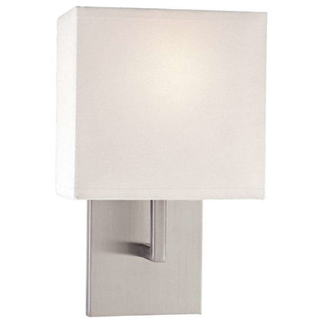 George Kovacs P470 Decorative Wall Sconce, Brushed Nickel