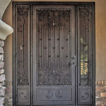 Mediterranean Iron Security Door
