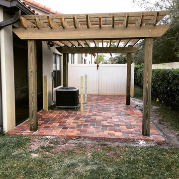 Paver Install - Satellite Beach for Secure Fence and Rail