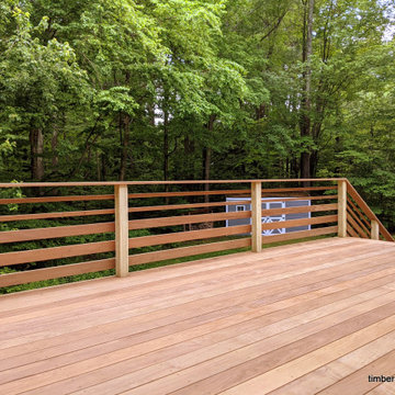 Ipe Deck with a Forest View