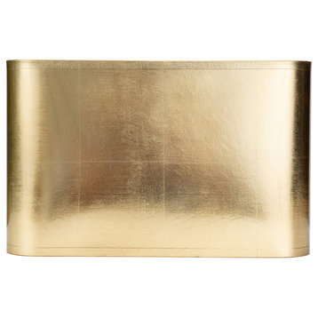 Couture Lamps Modern Glam 16/9x16/9x10" Rectangular Gold Foil Shade