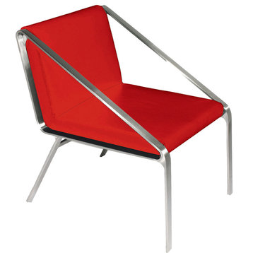 Owen Living Room Chair, Red