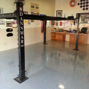 Harley Davidson Theme Garage - Grey
