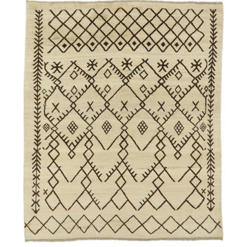 Oriental Rug Berber Maroccan Design 6'8"x5'7"