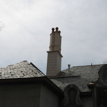 Stucco, veneer stone, brick and ArcusStone