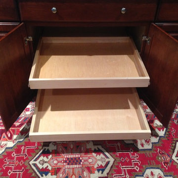 Kitchen Roll Outs - Center Stile Removal