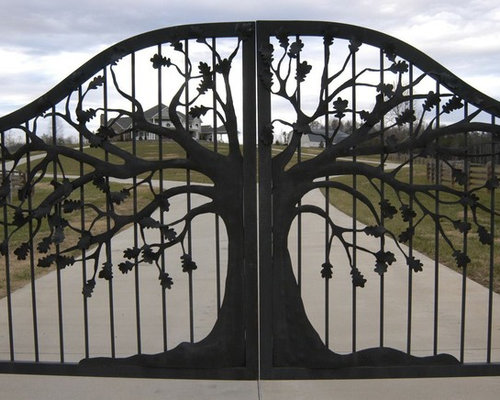 Tree Gate Home Design Ideas, Pictures, Remodel and Decor