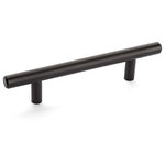 Cosmas - Cosmas 305-4ORB Oil Rubbed Bronze 4&rdquo; CTC (102mm) Euro Bar Pull - 4" Hole Centers
