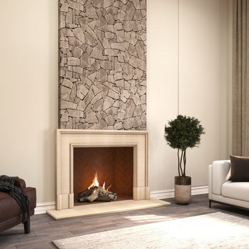 Cyprus Fireplace Surround