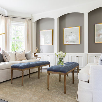 Piney Point - clean lined shabby chic home