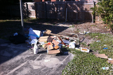 Dumpster Area Clean-up at Apartment Complex