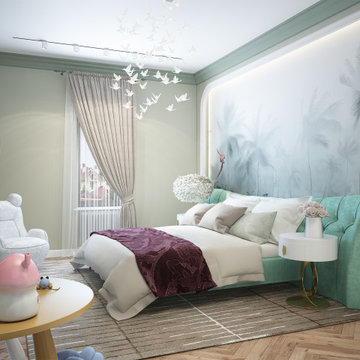 Gentle child bedroom