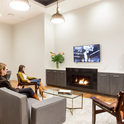 Nassau Coliseum - Indoor Fireplaces