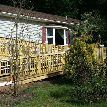 Handicap Ramp with RDI ADA Railings
