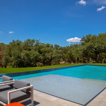 pool infinity coping