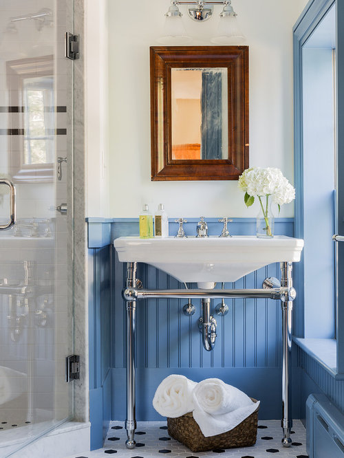 Blue Wainscoting | Houzz