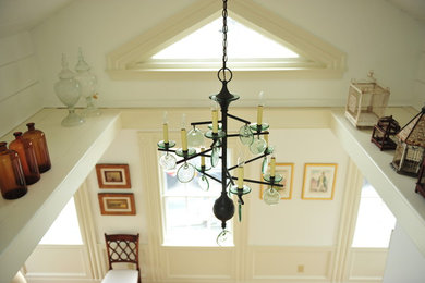 Inspiration for a timeless living room remodel in Boston