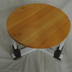 Round Top Pine Coffee Table - Products