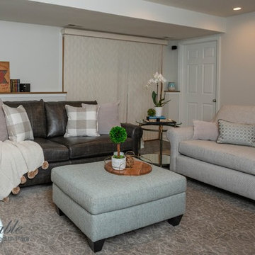 Walk-out basement renovation