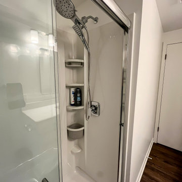 Kids bathroom remodel for clean style with durable, family-friendly function