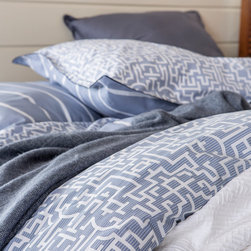 Blue & White Bedroom - Kids Bedding