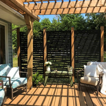 Backyard Cottage Pergola