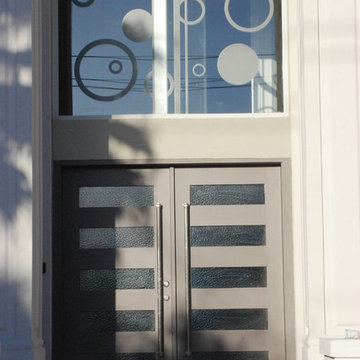 Contemporary Steel doors