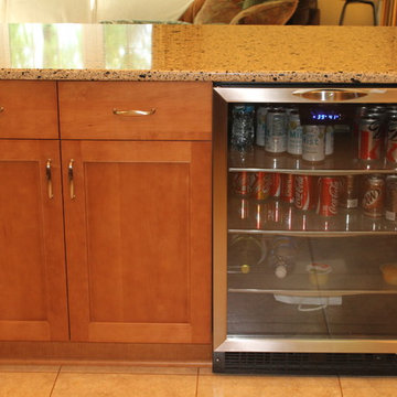Crystal Encore Cabinets- Transitional Praline