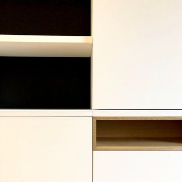 Bibliotheque TV agencement interieur