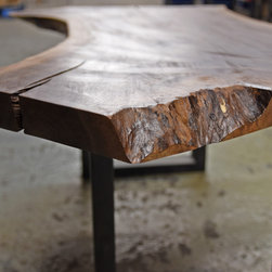 Live Edge Walnut Coffee Table - Furniture