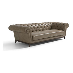 Damasco Italian Leather Sofa Set by Seduta dArte - $2,799.00 - Sofas And Sectionals
