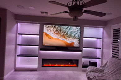 Inspiration for a living room remodel in Los Angeles